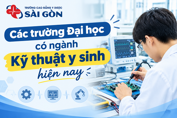Các trường Đại học có ngành Kỹ thuật y sinh và tổ hợp xét tuyển